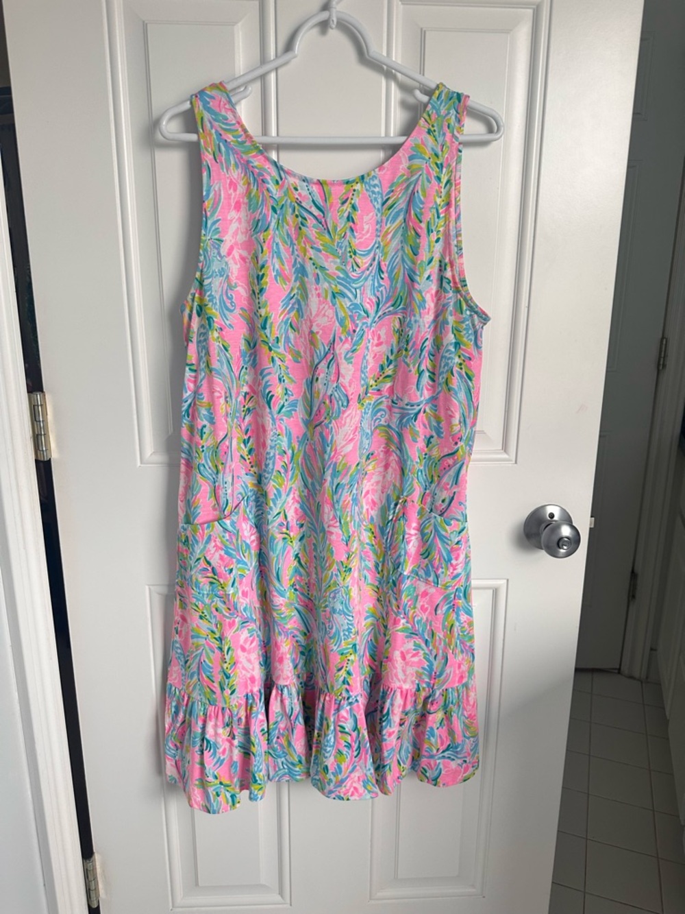 Lilly Pulitzer Pink Multi Floral Sundress